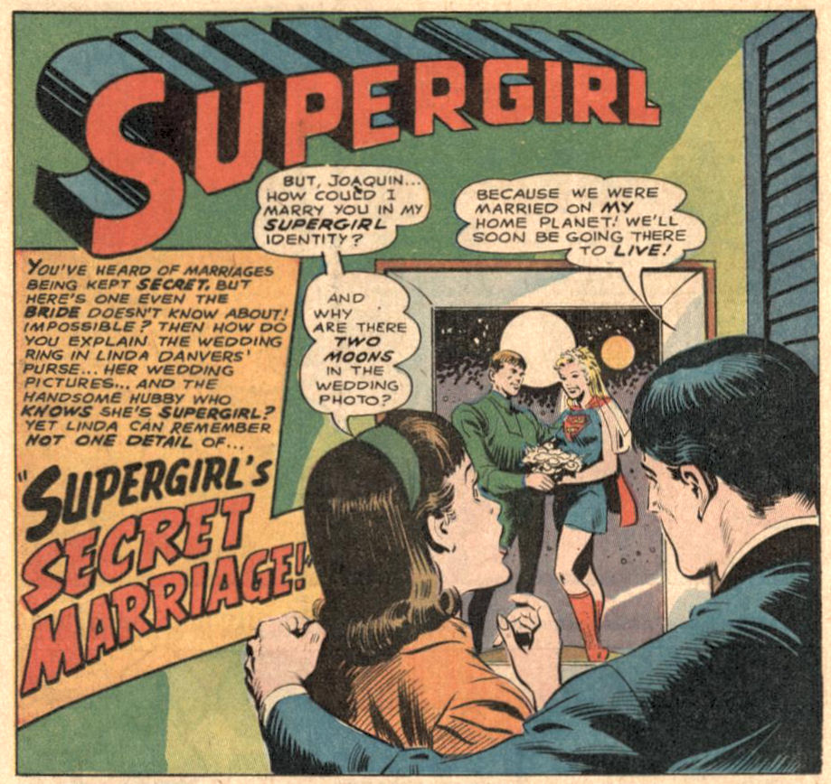 Dance of the Puppets Supergirl Silver-Age Same Sex Marriage shock! image