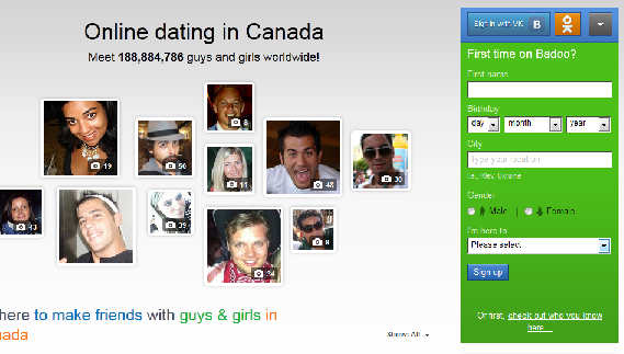 Познакомиться в Канаде,Канадские сайты знакомств