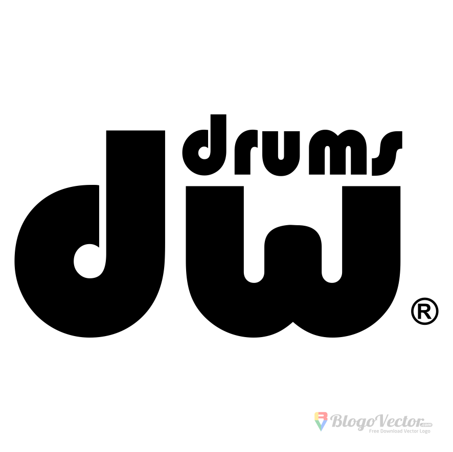 DW Drums Logo vector (.cdr) BlogoVector