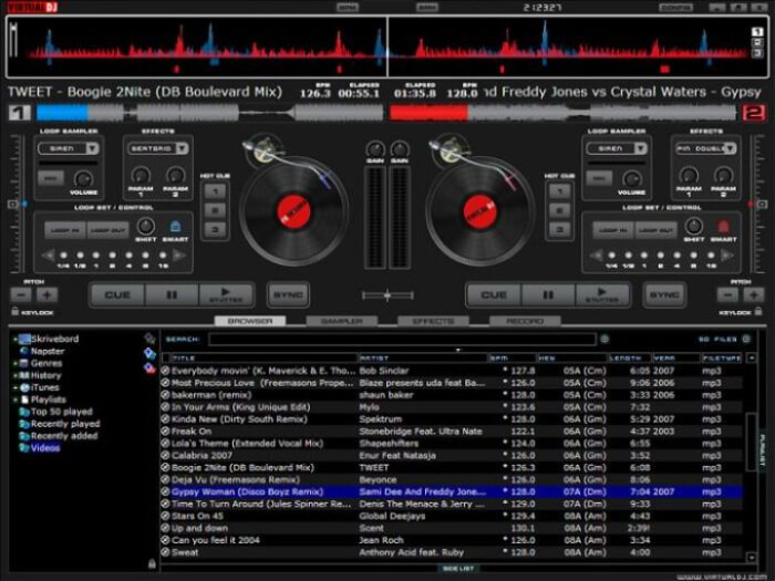 تحميل برنامج دي جي ومزج الصوتيات 2023 Virtual DJ للكمبيوتر