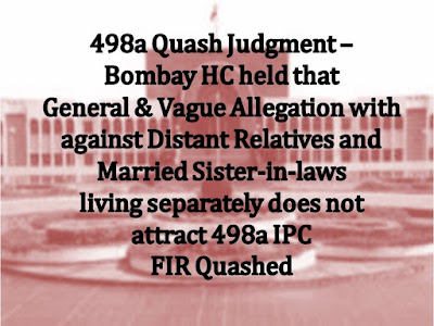 498A Quash Judgment 09.08.2018