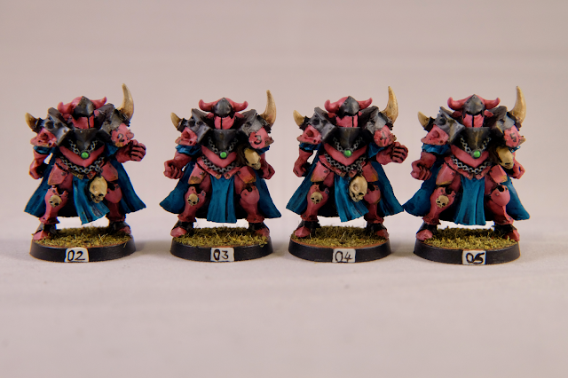 Chaos Warriors ready to play some Football Four Chaos warriors in Pink and Turquoise