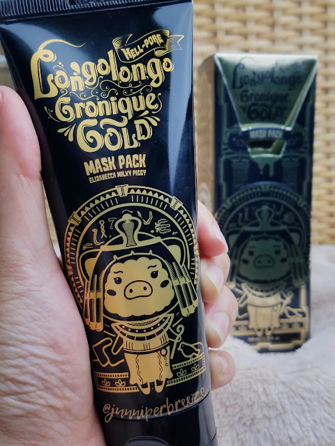 Download Elizavecca Hell Pore Longolongo Gronique Gold Mask Pack Review Love Life Positive Vibes PSD Mockup Templates