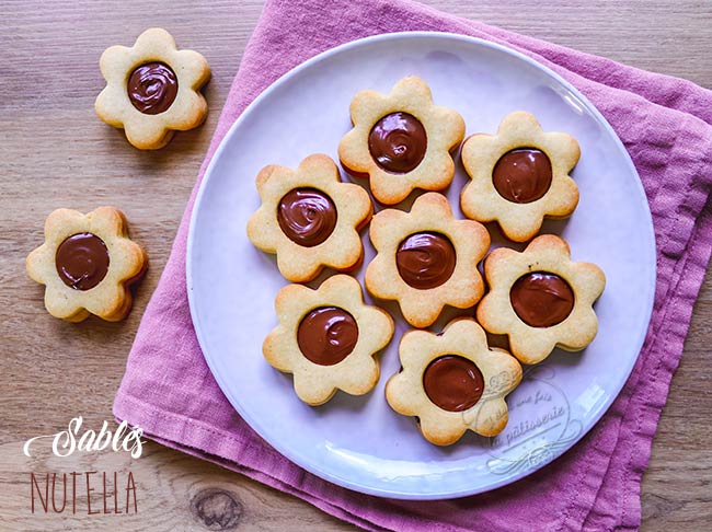 Biscuits Sables Au Nutella Il Etait Une Fois La Patisserie