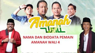 Nama dan Biodata Pemain Amanah Wali 4 RCTI 2020 Lengkap Nama dan Biodata Pemain Amanah Wali 4 RCTI 2020 Lengkap