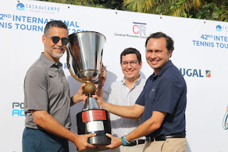 Mexicano Gamboa triunfó en el partido inaugural   del XLII Torneo Internacional de Tenis Copa Casa de Campo