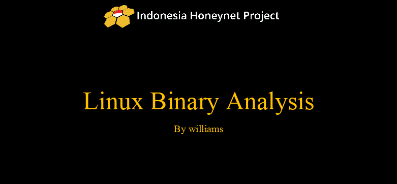 SHARE MATERI LINUX & ANDROID BINARY ANALYSIS ~ Ladang Belajar.,!