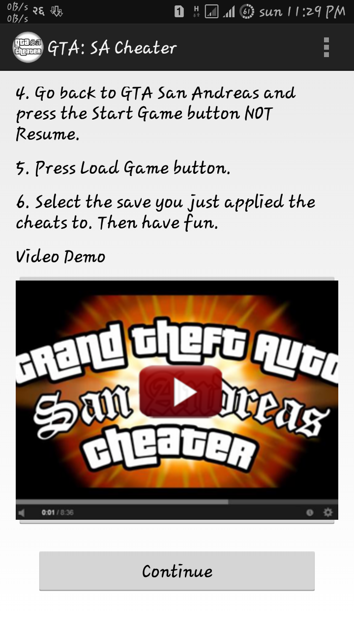 How to use cheat in GTA SA using GTA sa cheater on Android Hachtech