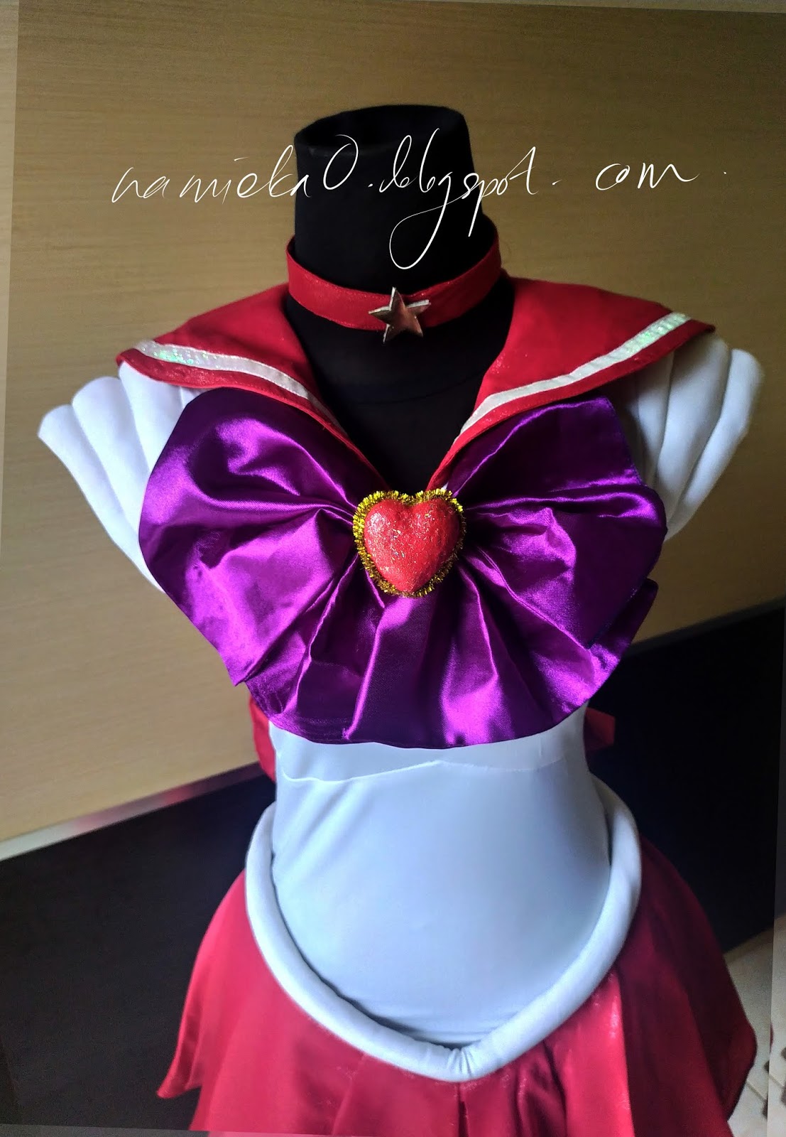 Sailor Mars DIY Costume and Accecories Wonderful Memories