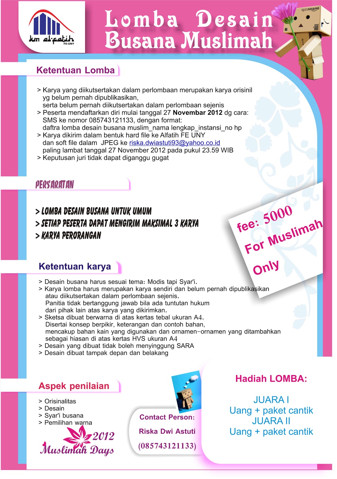 lomba Hari Muslimah | Info Lomba Terbaru