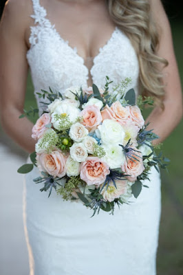 delicate bridal bouquet