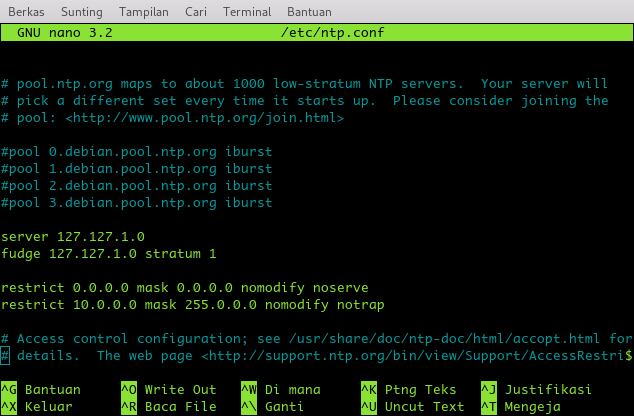 Cara Install dan Konfigurasi NTP Server Debian 9