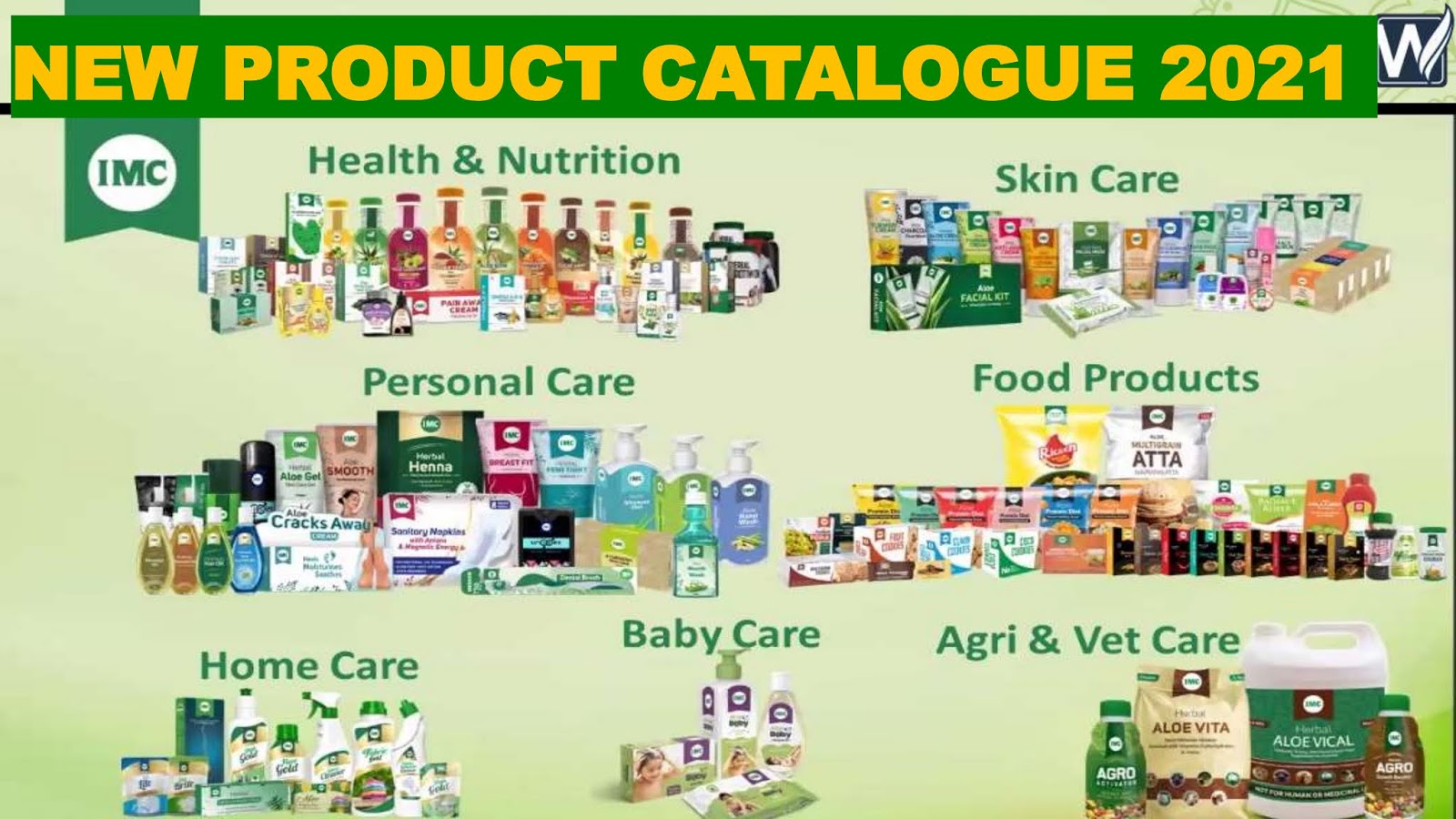IMC New Product Catalogue 2022 IMC प्रोडक्ट के MRP/DP/BV की पूरी जानकारी