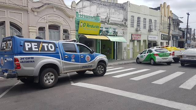 Pintor é vítima de descarga elétrica no centro de Jacobina