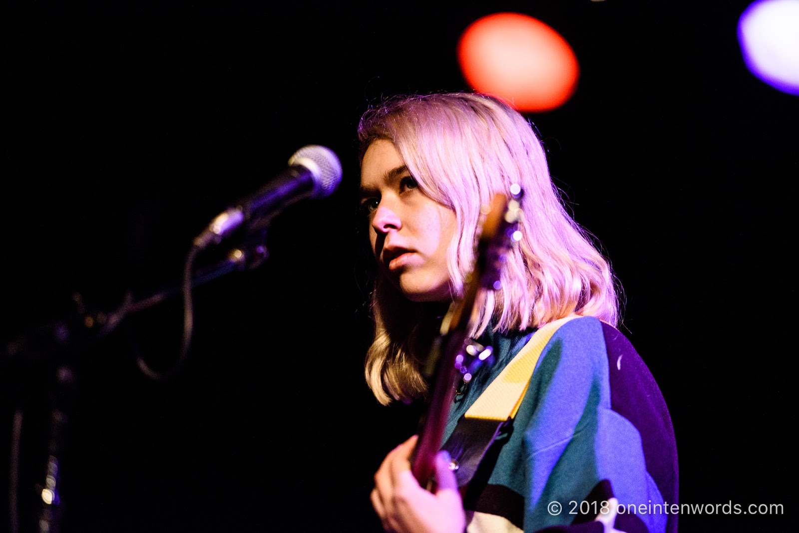one in ten words Snail Mail at Lee's Palace Concert Photos