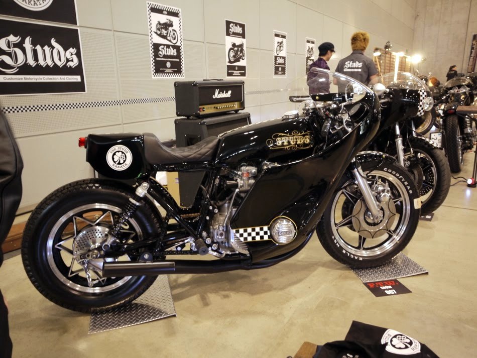 Studs Motorcycle from FTW 2012 RocketGarage Cafe Racer Magazine