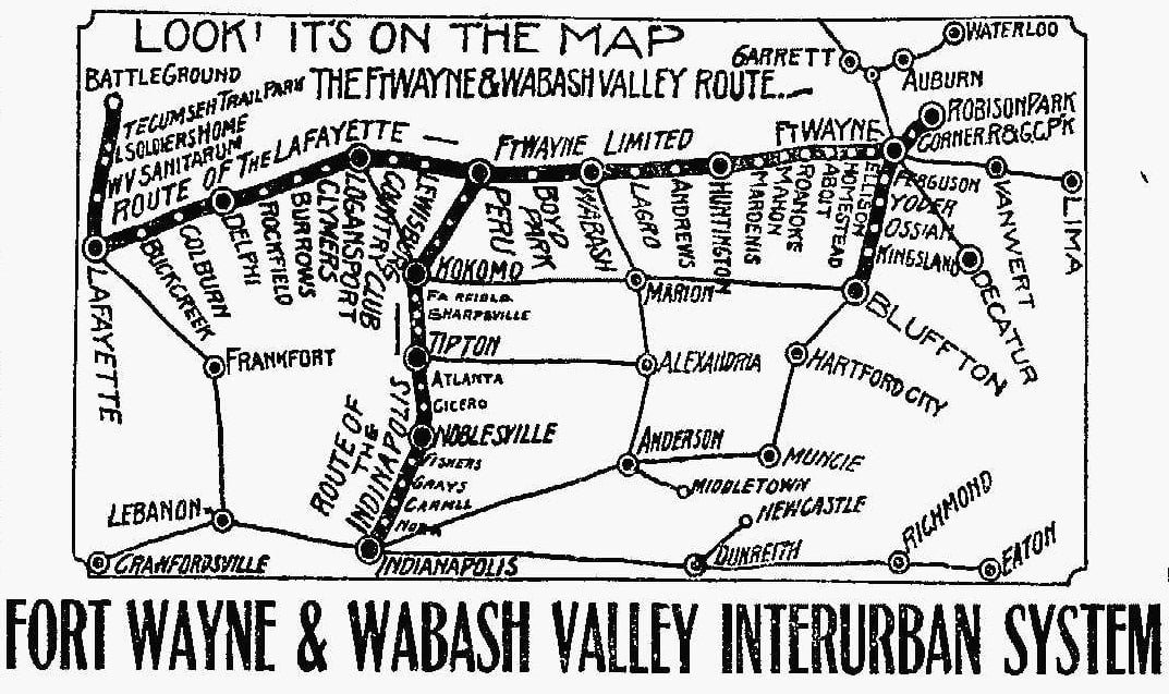 Towns and Nature Fort Wayne, IN Traction (Interurban) Terminal
