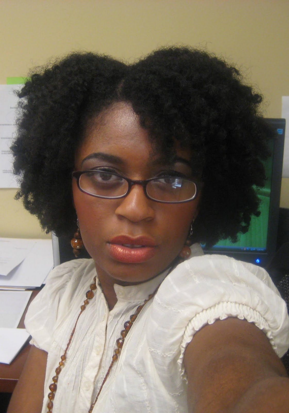 Naturally Elegant Hairstyle Braid Out?? or Textured Afro??