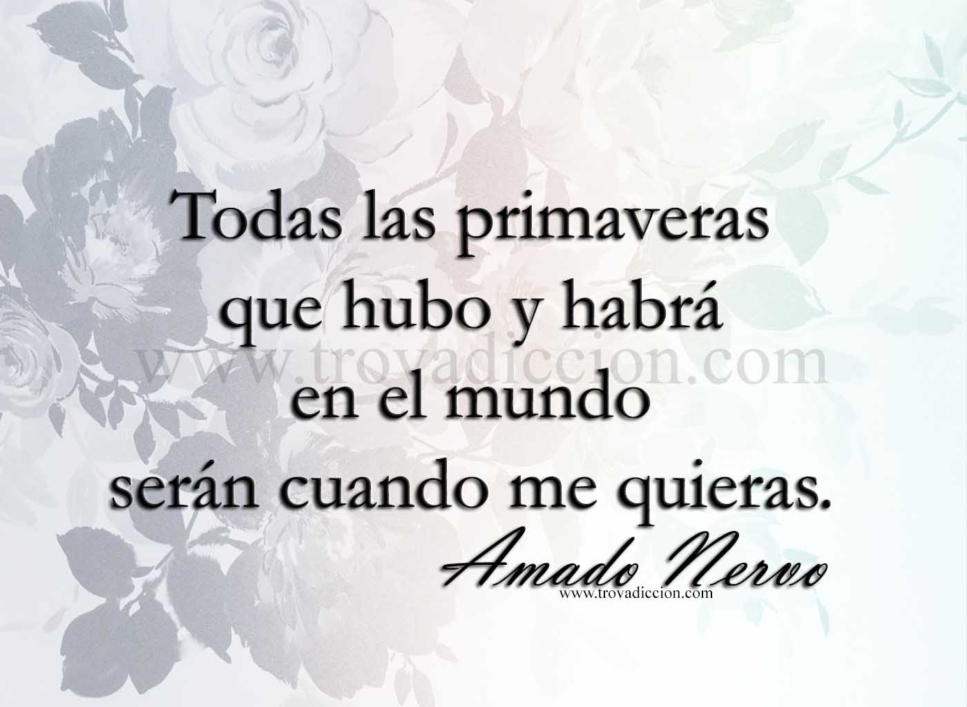 El día que me quieras Amado Nervo