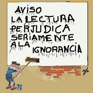 La lectura perjudica seriamente la ignorancia