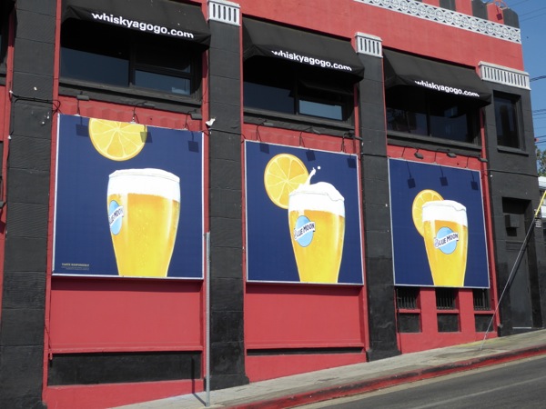 Blue Moon Beer billboards Blue Moon Beer billboards