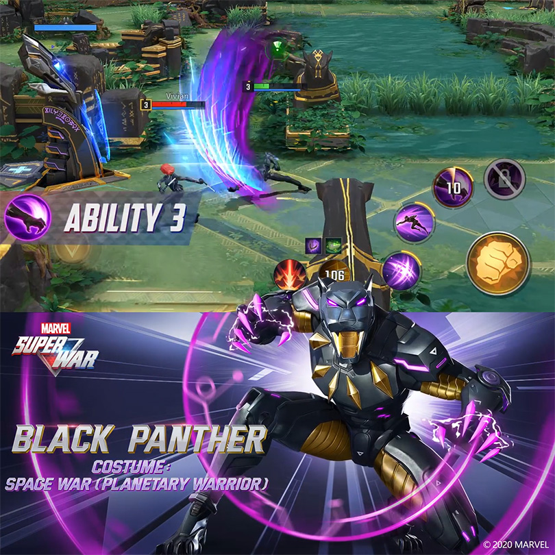 Black Panther Space War Ability 3