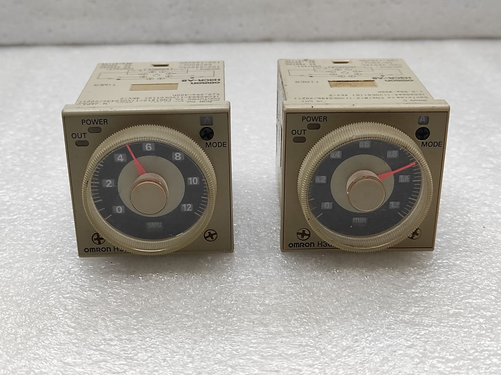 OMRON H3CRA8 MULTIFUNCTION TIMER 100240VAC/100125VDC