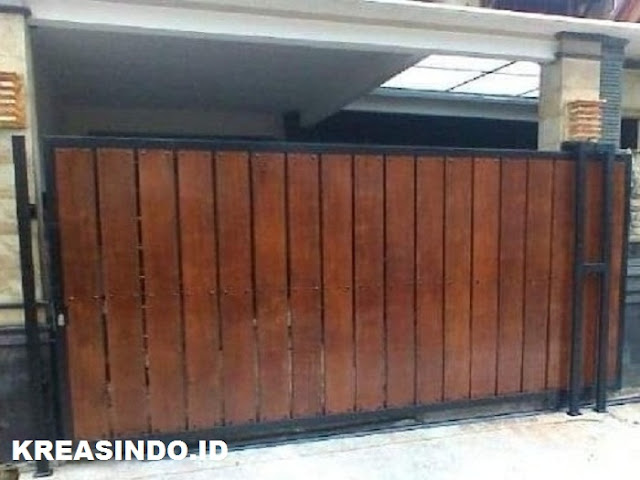 Harga Pintu Pagar Besi Kombinasi Kayu dan Pintu Pagar Besi Kombinasi GRC Model Terbaru Harga Pintu Pagar Besi Kombinasi Kayu dan Pintu Pagar Besi Kombinasi GRC Model Terbaru