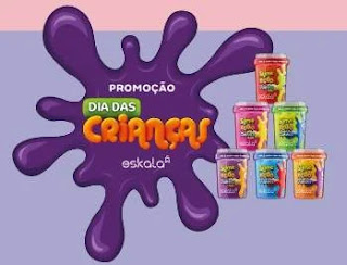 Promoção Eskala Dia das Crianças 2019 Ganhe Slime