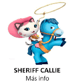 Animación infantil temática Sheriff Callie