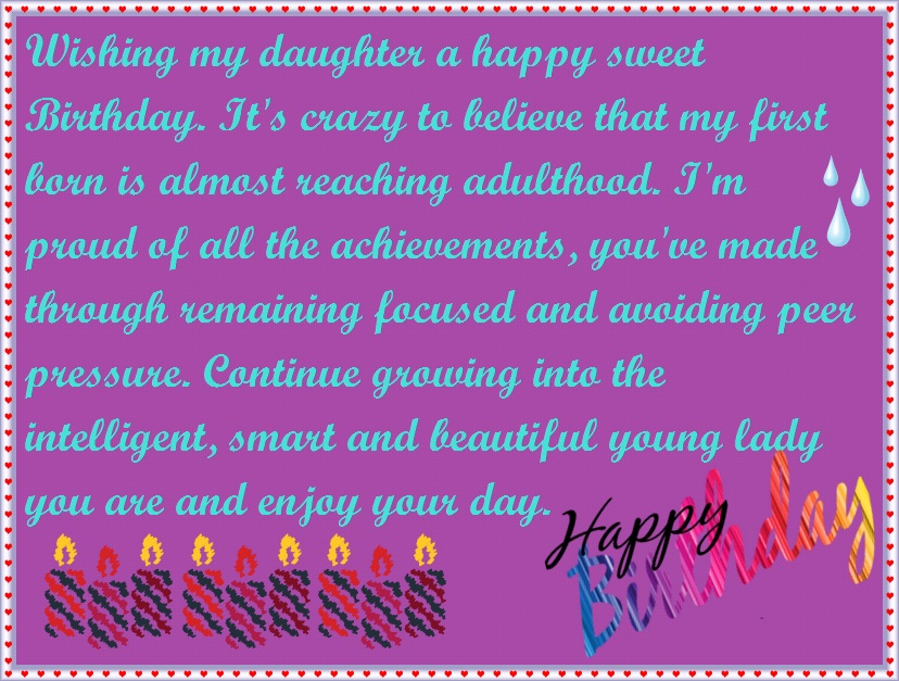Mother to Daughter Birthday Wishes | Happy Birthday Wishes