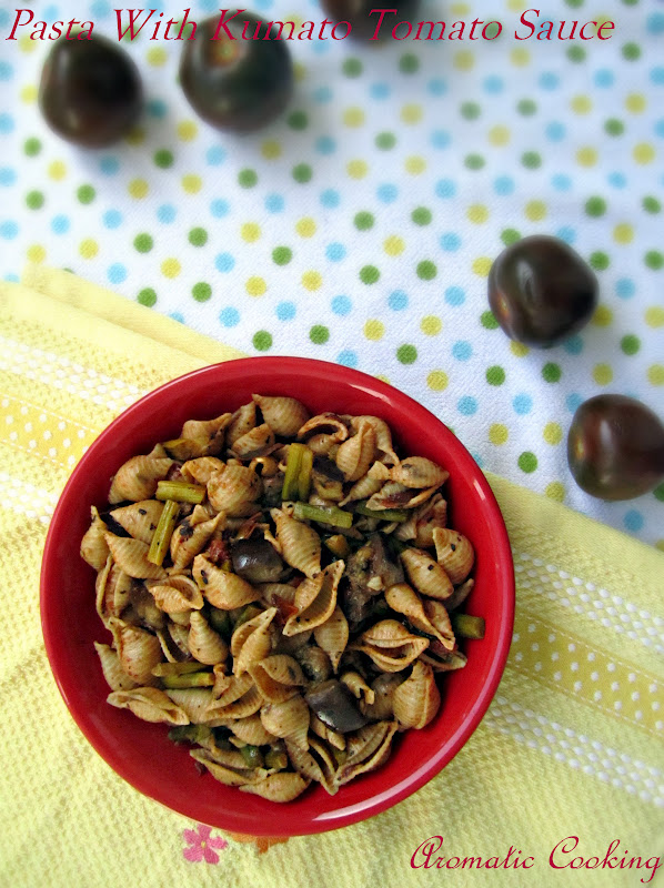 Aromatic Cooking Pasta with Kumato Tomatoes