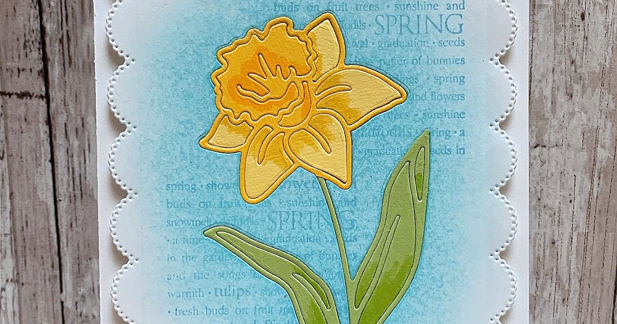 Sending Hugs Some Daffodil Cards