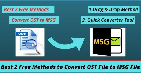 Best 2 Free Methods to Convert OST File to MSG File