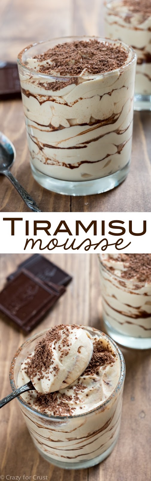 EASY TIRAMISU MOUSSE - FOOD AND DRINK