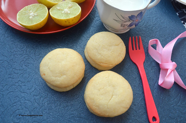 Lemon Shortbread Cookies