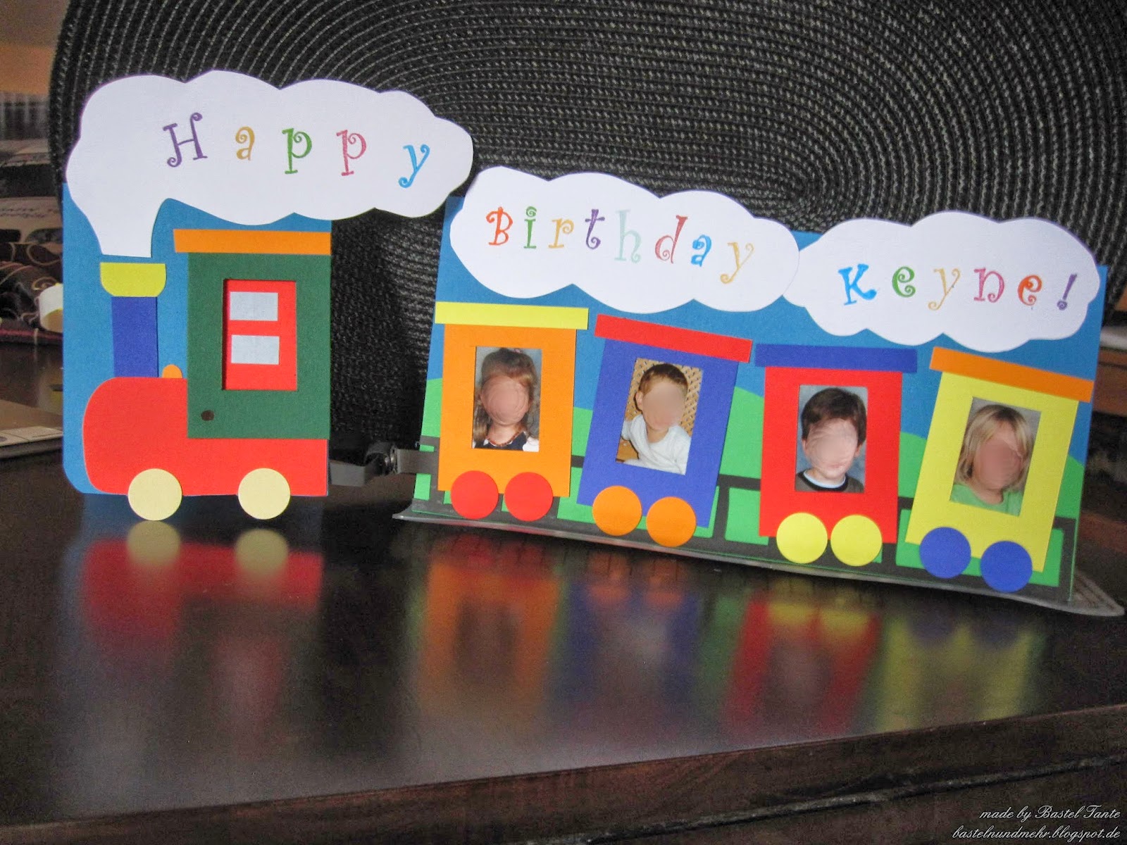 Bastel Tante: Zug Karte