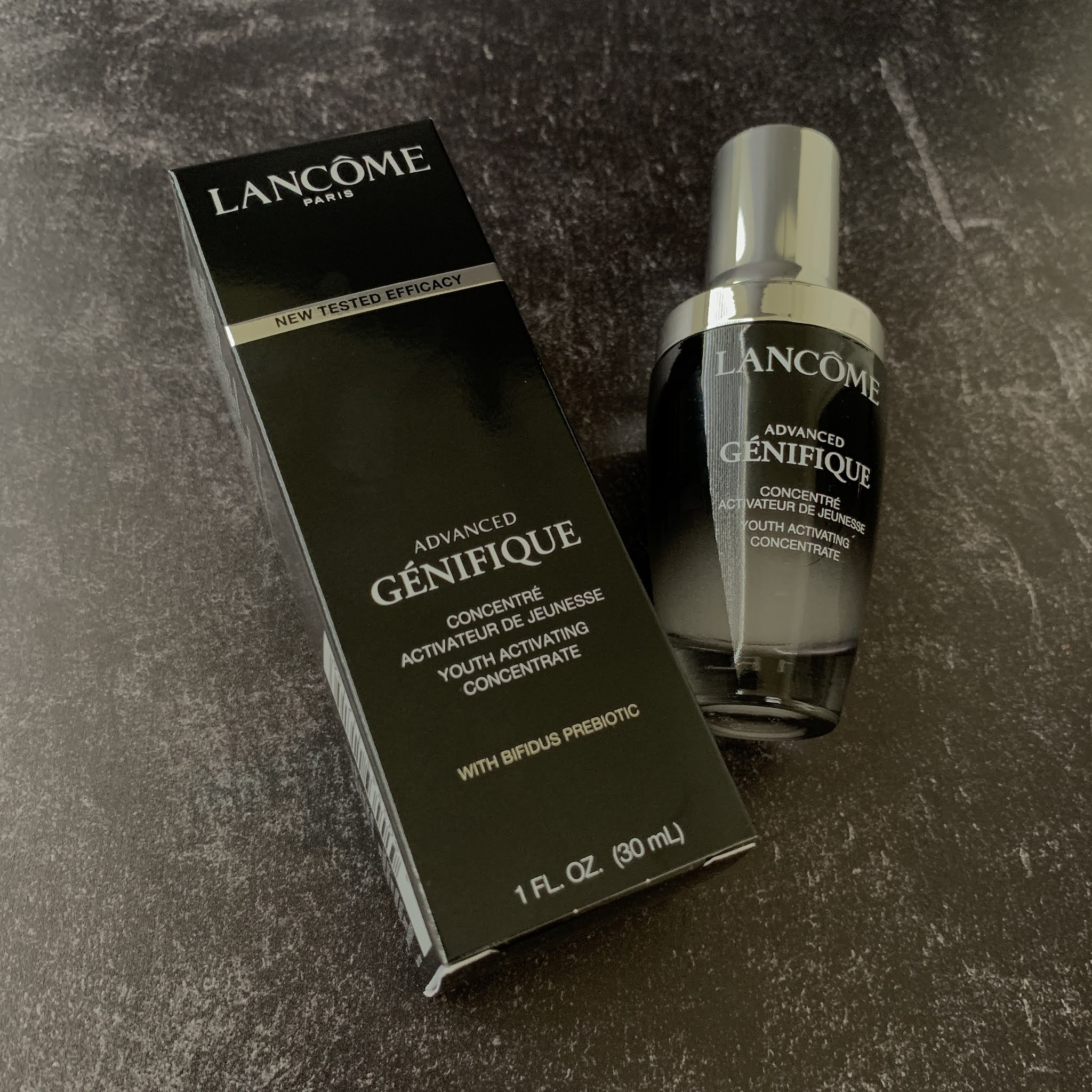 Paris Advanced Genifique Face Serum and Advanced Genifique Yeux