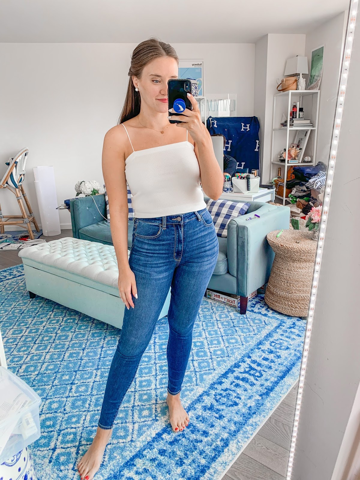 American Outfitters Denim Review + Try On Connecticut and Lifestyle Blog | Covering the Bases