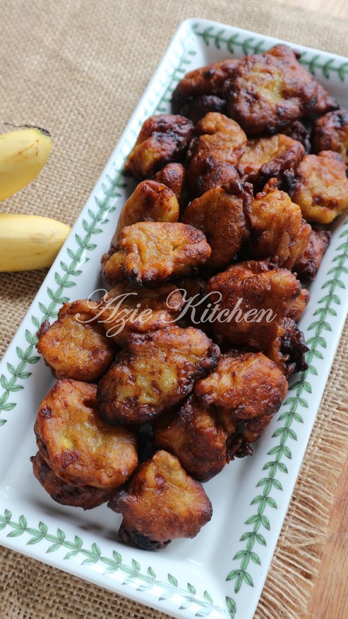 Cekodok Pisang Yang Lembut dan Sedap  Azie Kitchen