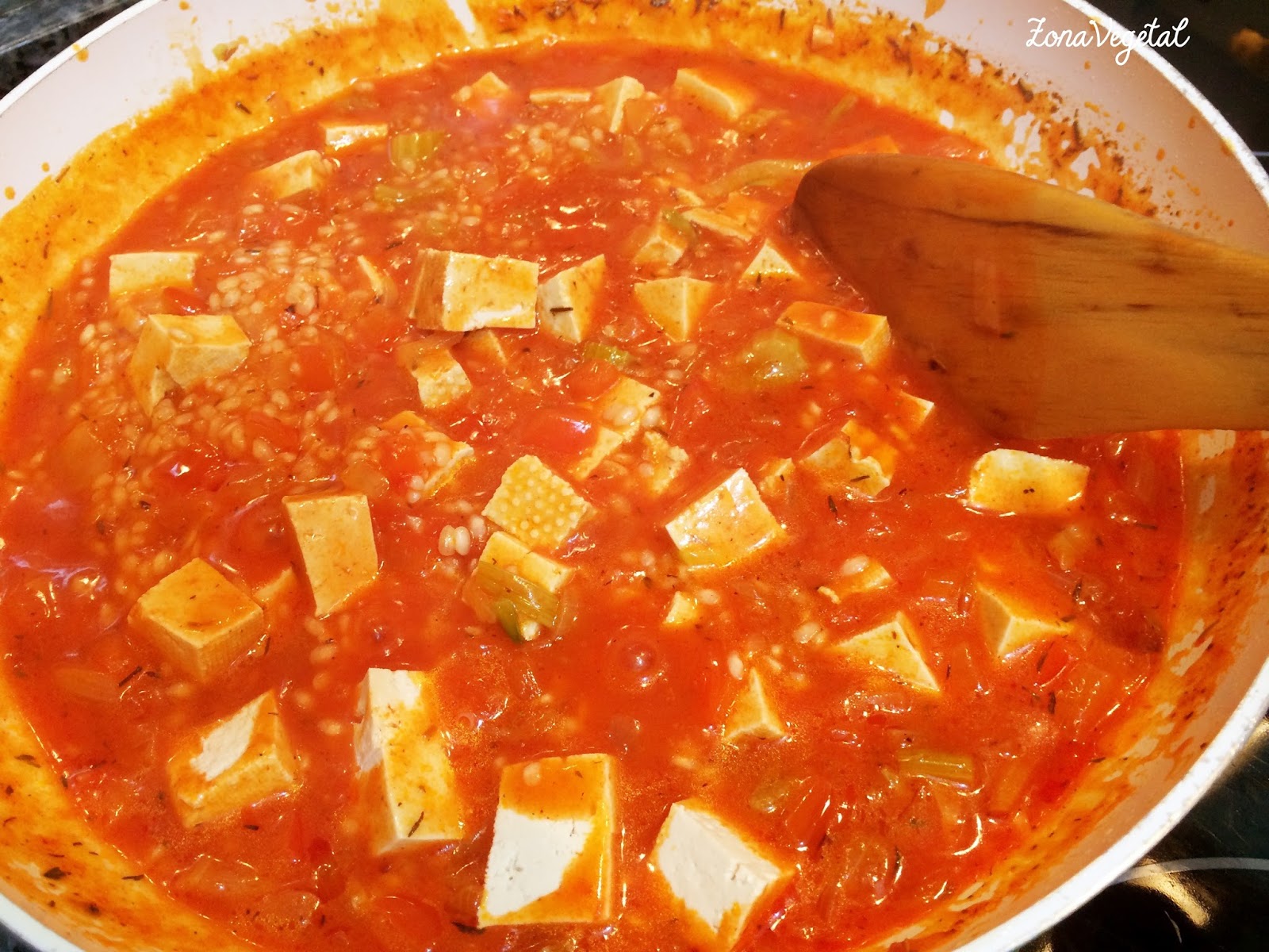 ZonaVegetal Tofu Jambalaya