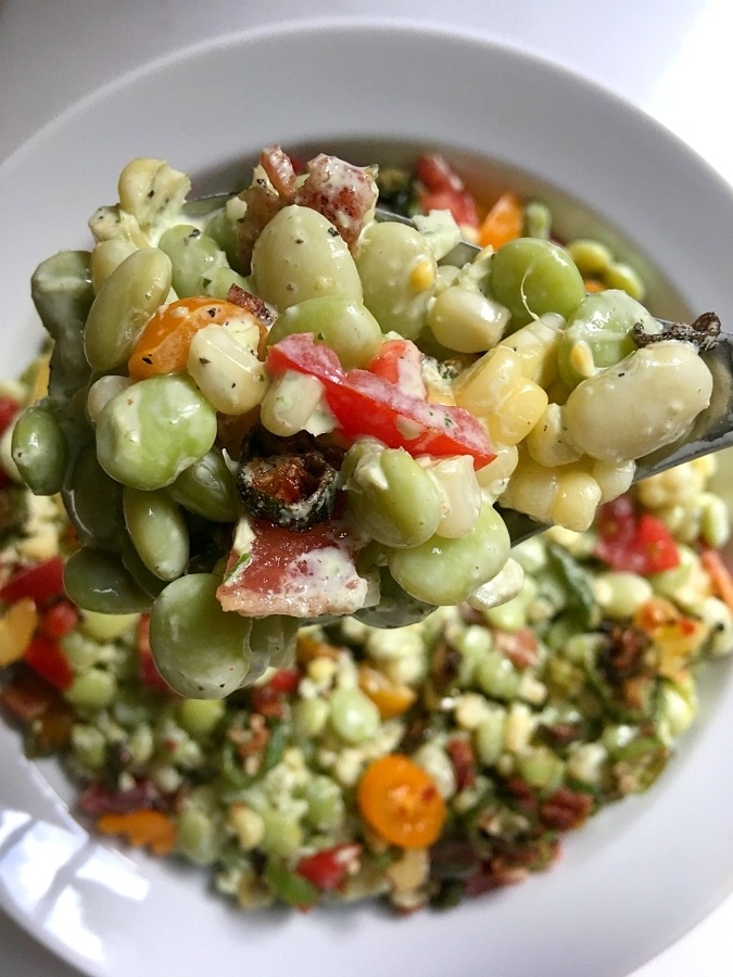 Recipe Butter Bean & Corn Salad Healthy Lifestyle