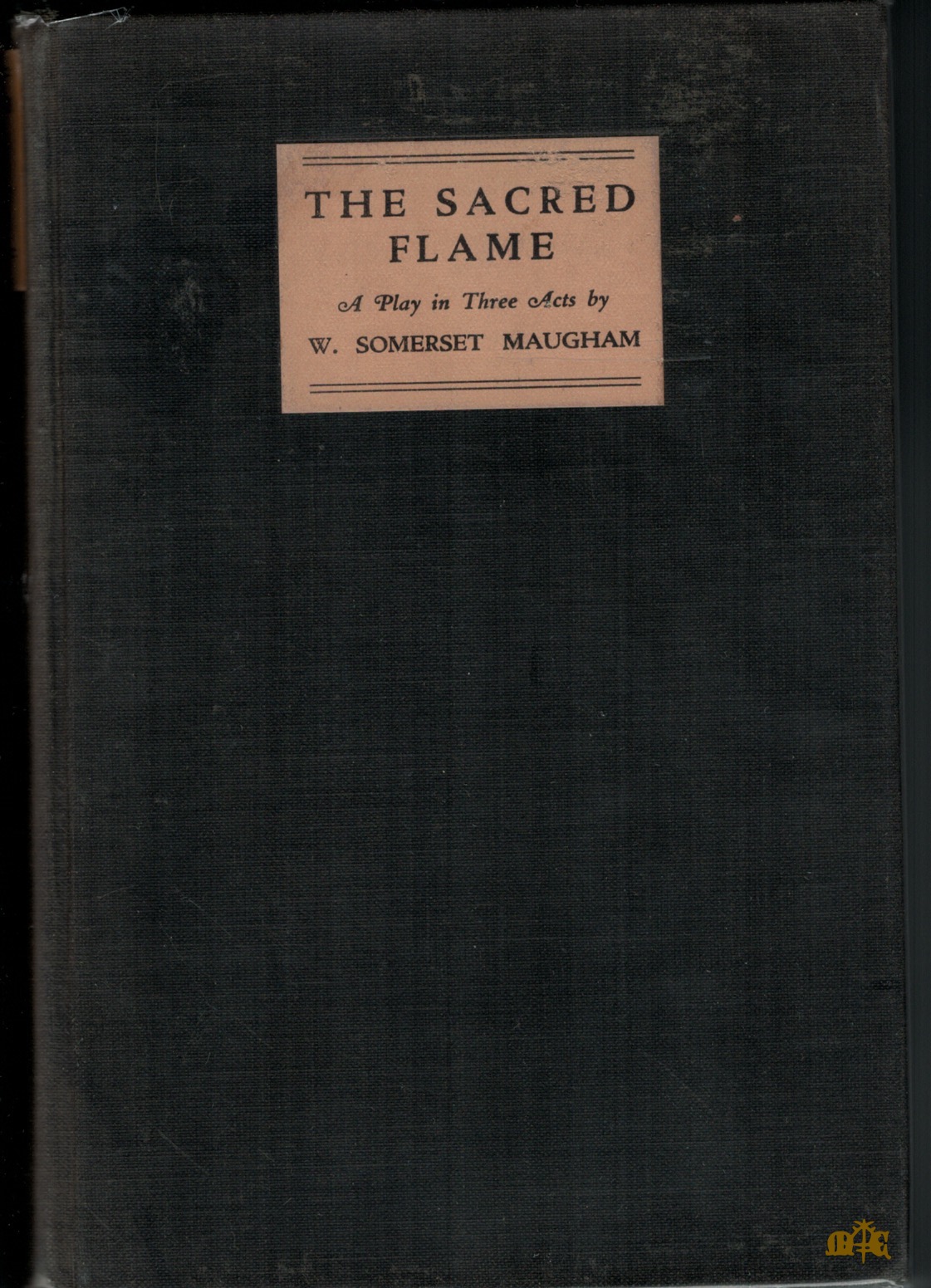 cover of The Sacred Flame 1928