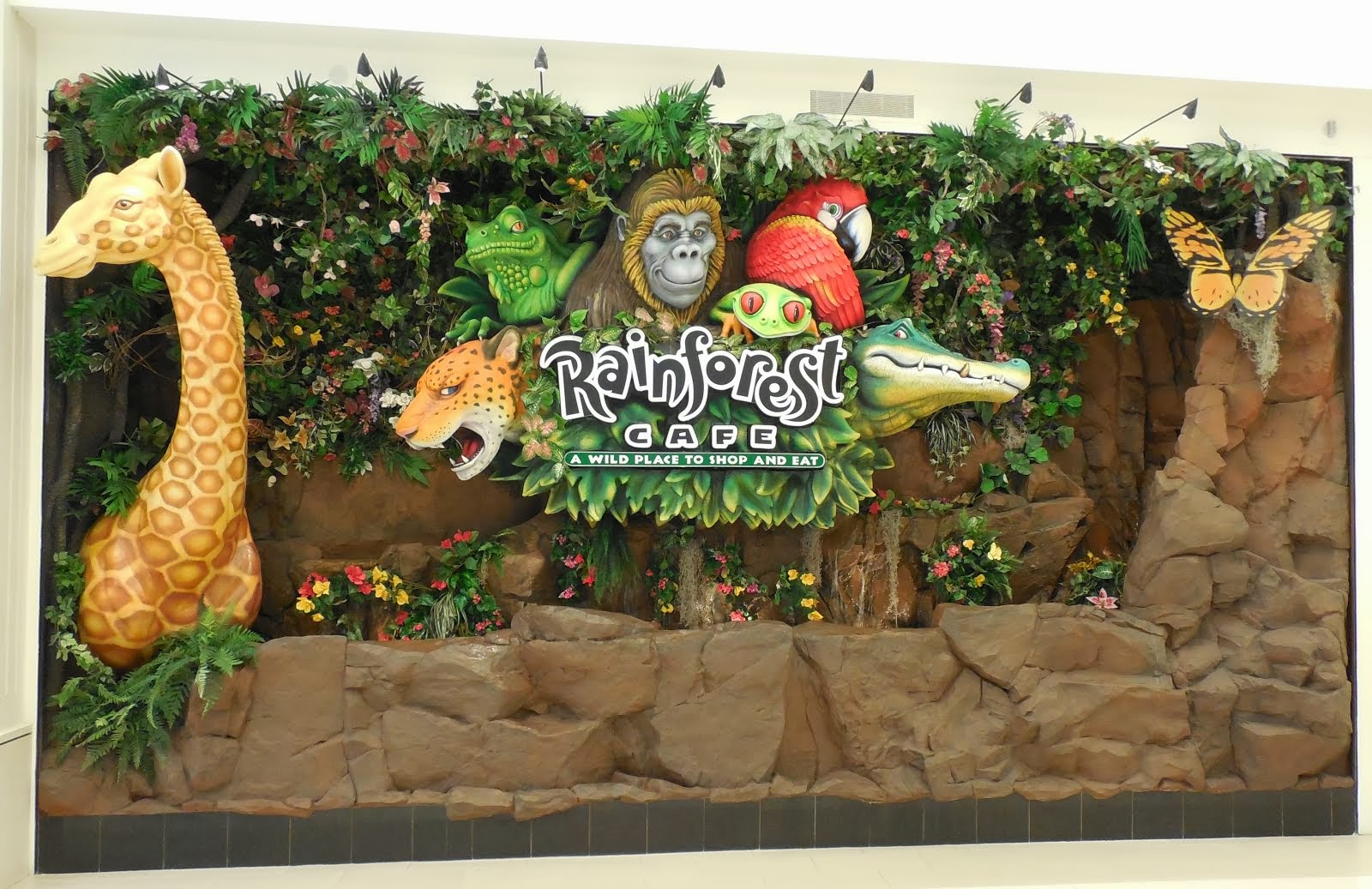 The Rainforest The Rainforest Cafe Mall Of America