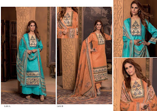 Rivaa Simran Glace Cotton Salwar Kameez Collection 