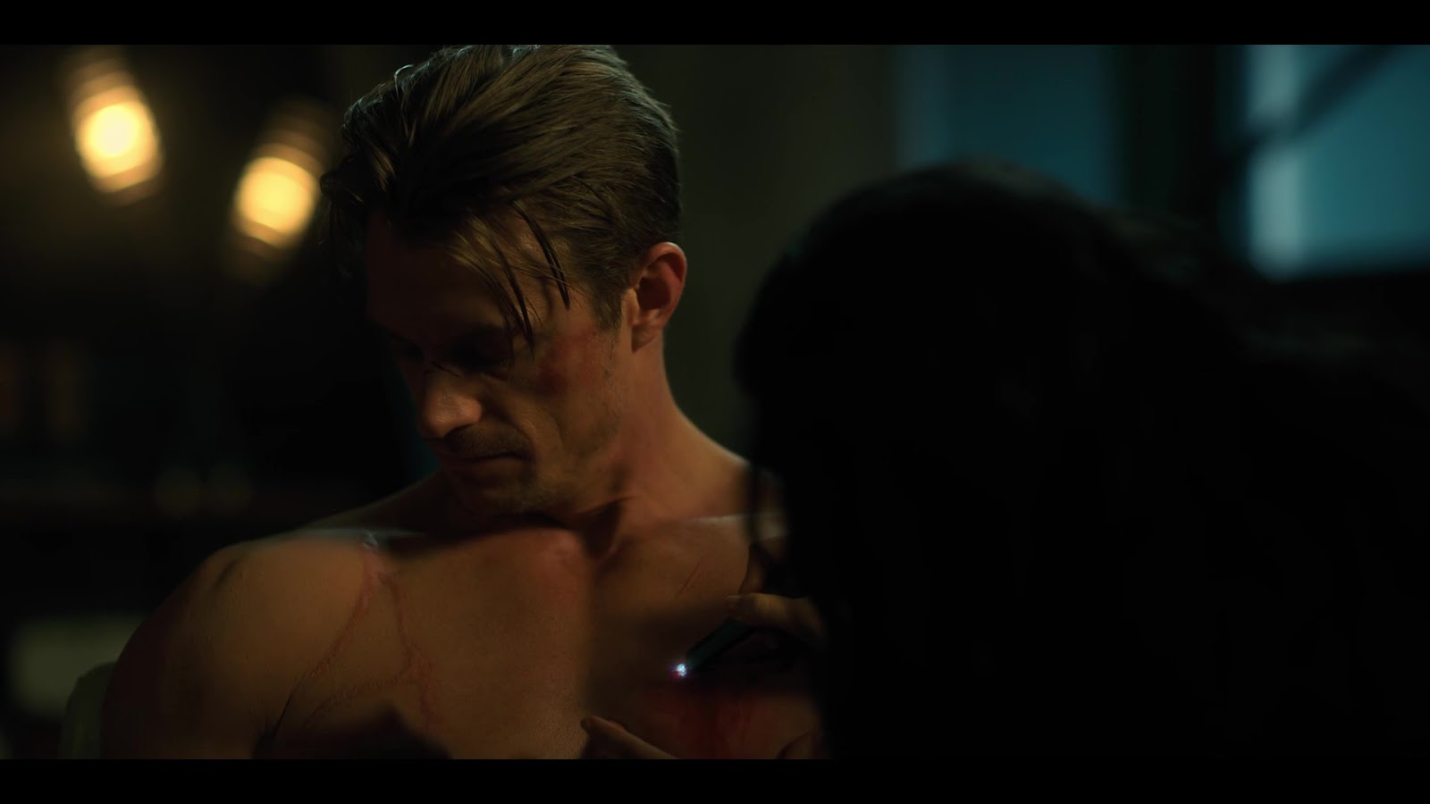 Joel Kinnaman nude in Altered Carbon 1-05 "The Wrong Man" .