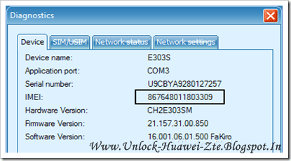 huawei e3531 unlock code calculator