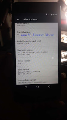colors P50 Touch CM2 Read Stock Rom Firmware Flash File