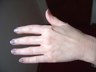 Review + Swatches--Sally Hansen Insta-Dri Nail Polishes Shades As Hot As the Summer Season! Insta-Dri #155 Making Mauves Polish.jpeg