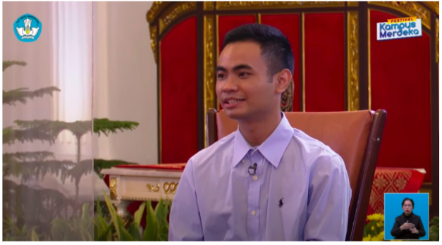 Christian Doxa Hamasiah, peserta Bangkit